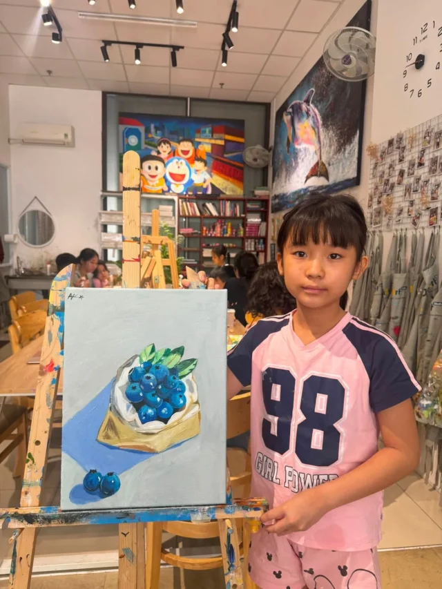 Học viên JoiArt Studio với tranh tĩnh vật